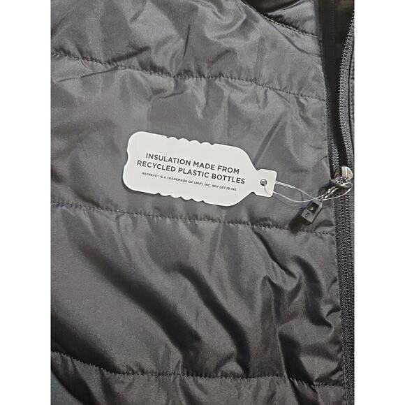 Free Country Quilted UL Puffer Vest Men XXL Black Synthetic Hike Camp Fish Trail - Picture 5 of 10